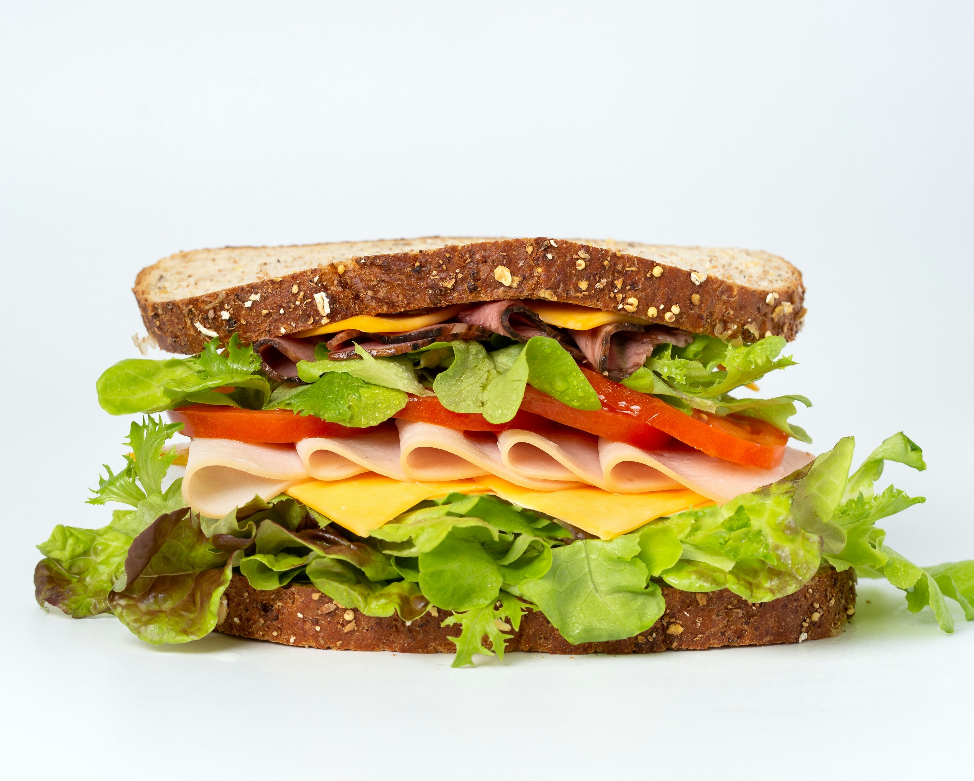 Cucumber Tomato Cheese Sandwich